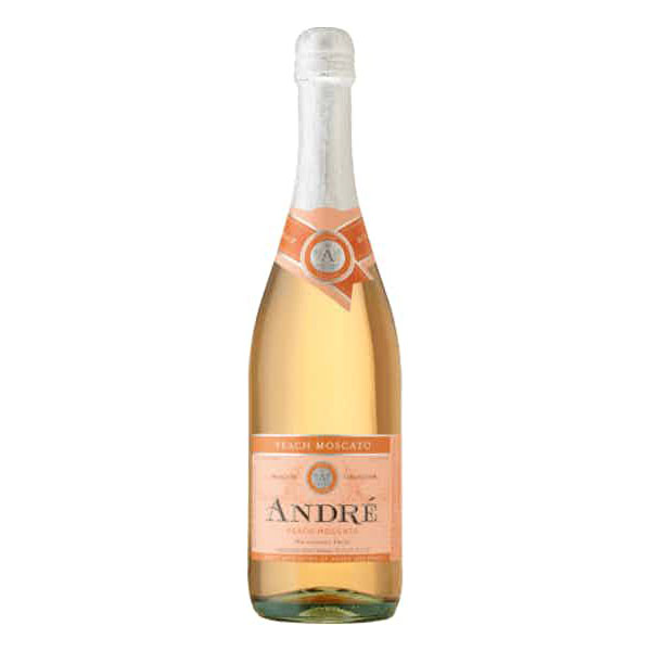 Andre Peach Moscato Champagne 750ml