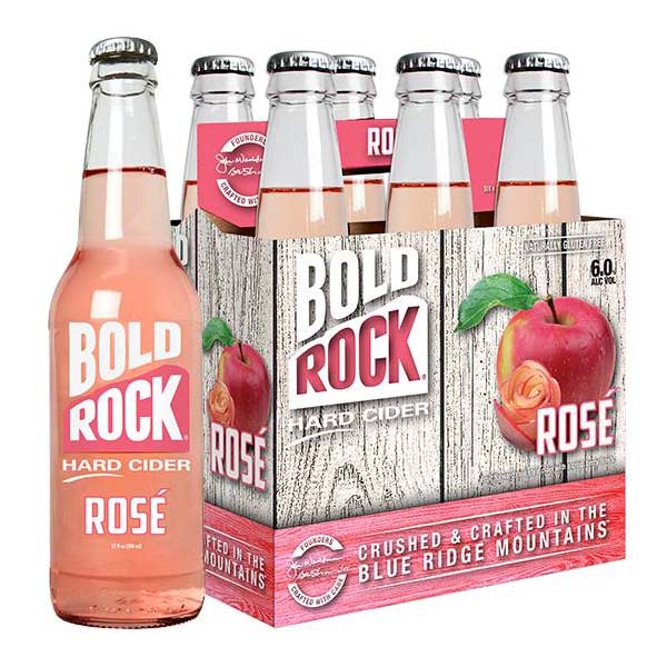 Bold Rock Rose 6 Pack