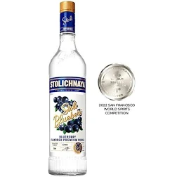 Stolichnaya Blueberry Vodka 750ml