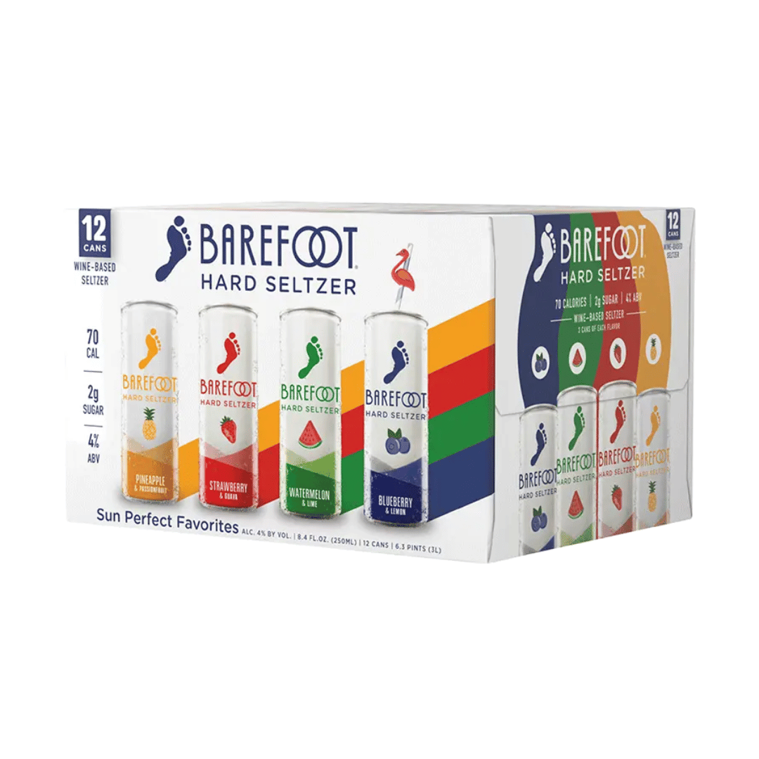 Barefoot Hard seltzer variety pack
