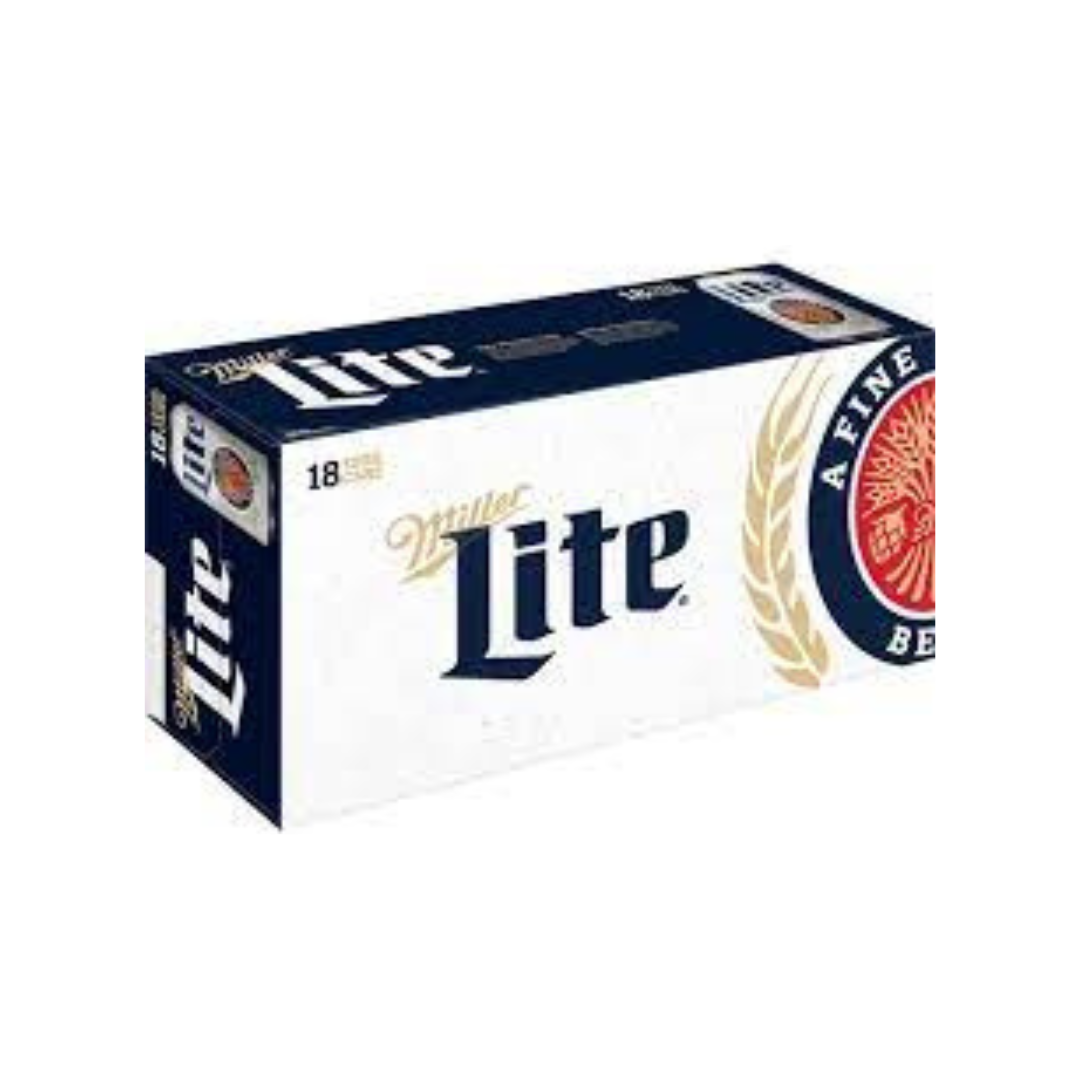 Miller Lite 18 Pack Cans