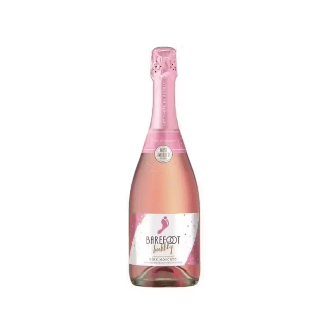 Barefoot Bubbly Pink Moscato 750ml