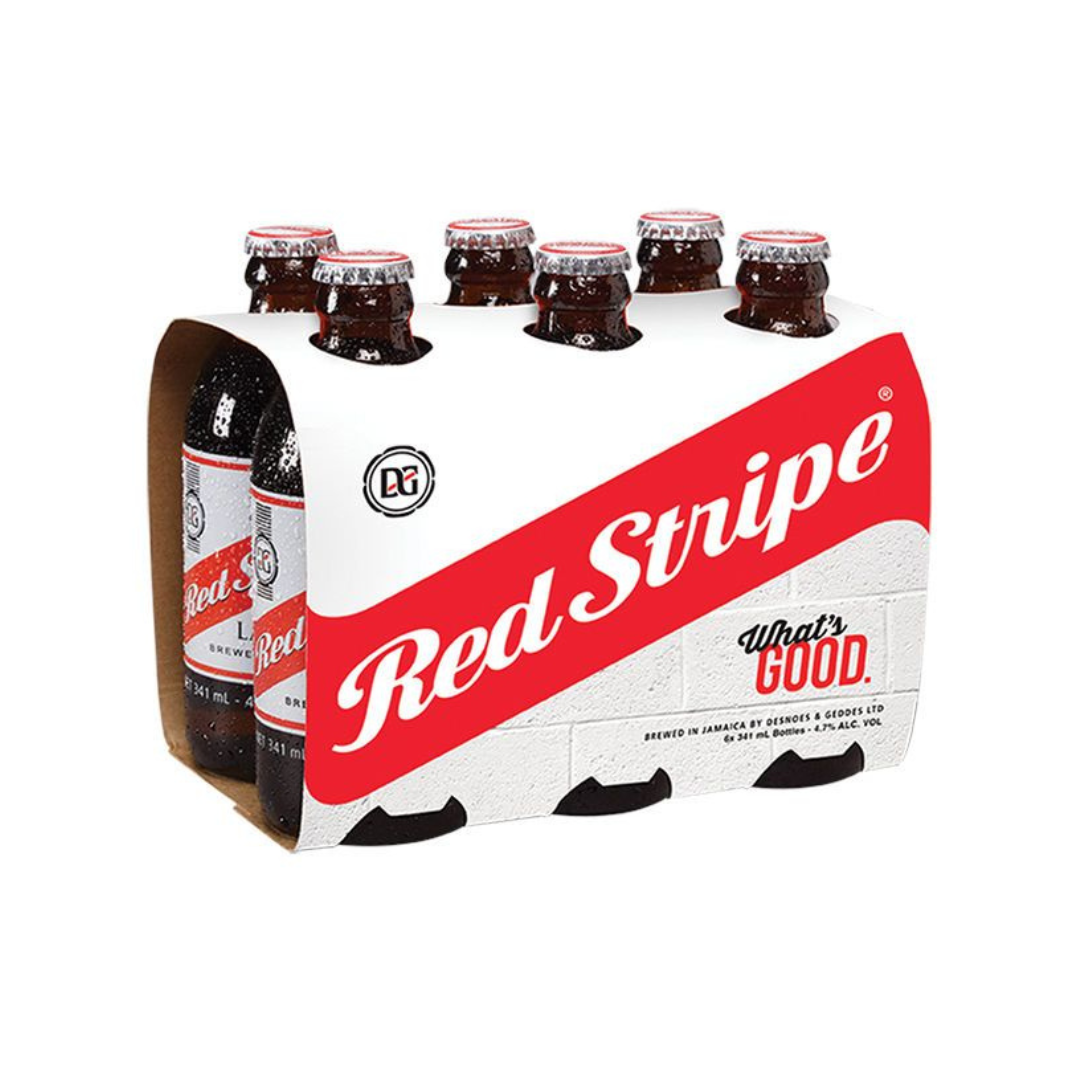 Red Stripe 6 pack