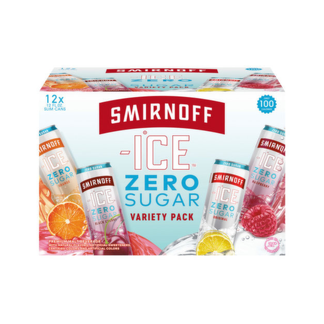 Smirnoff Zero Sugar Variety pack