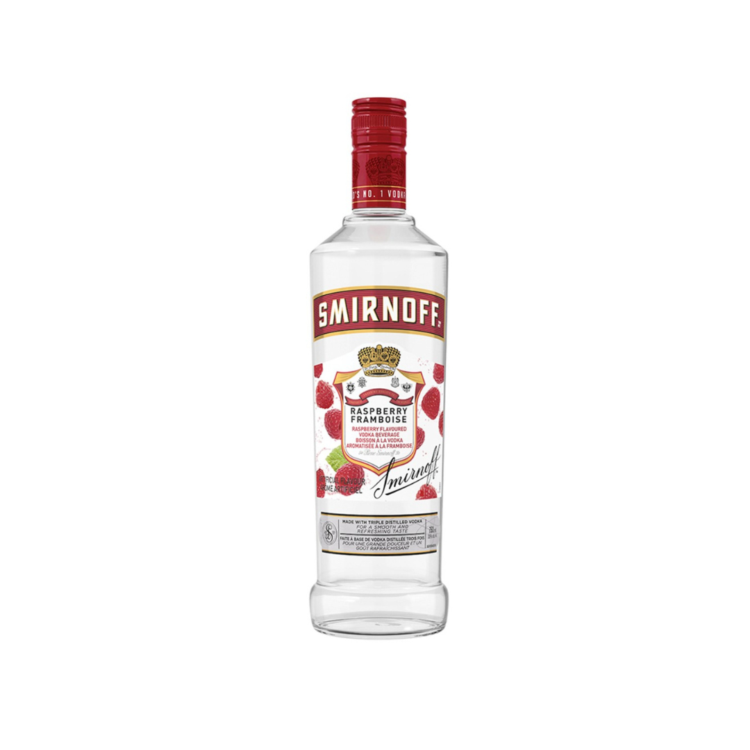 Smirnoff Vodka Raspb 750