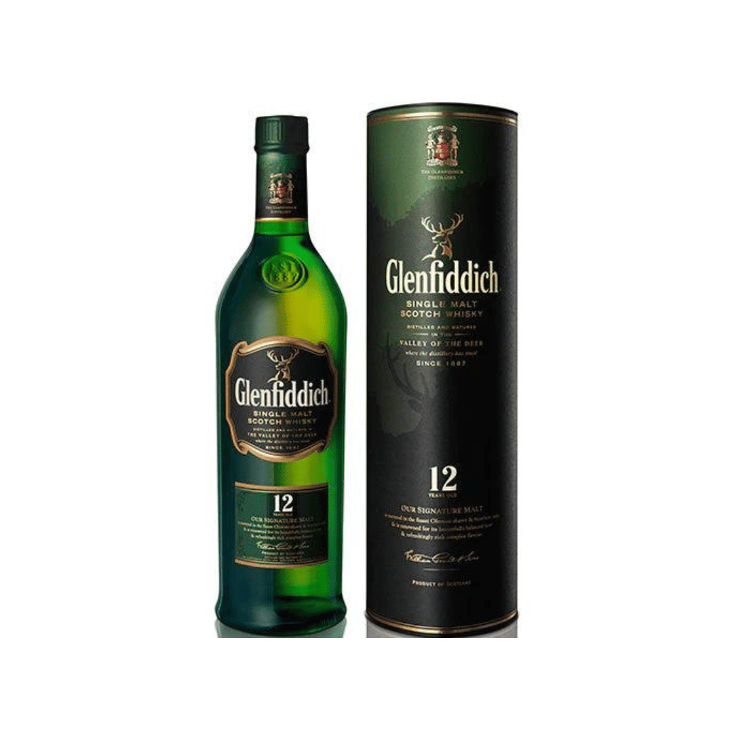 Glenfiddich Scotch 12 YR 750