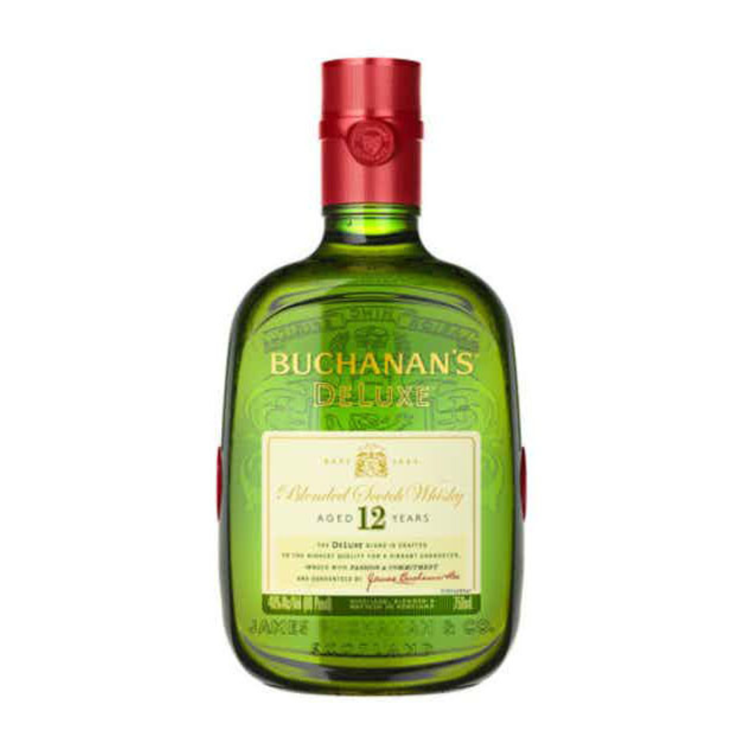 Buchanans 12 Year DeLuxe Blended Scotch Whiskey 750ml