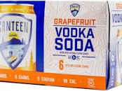 Canteen Grapefruit vodka soda 6 pack