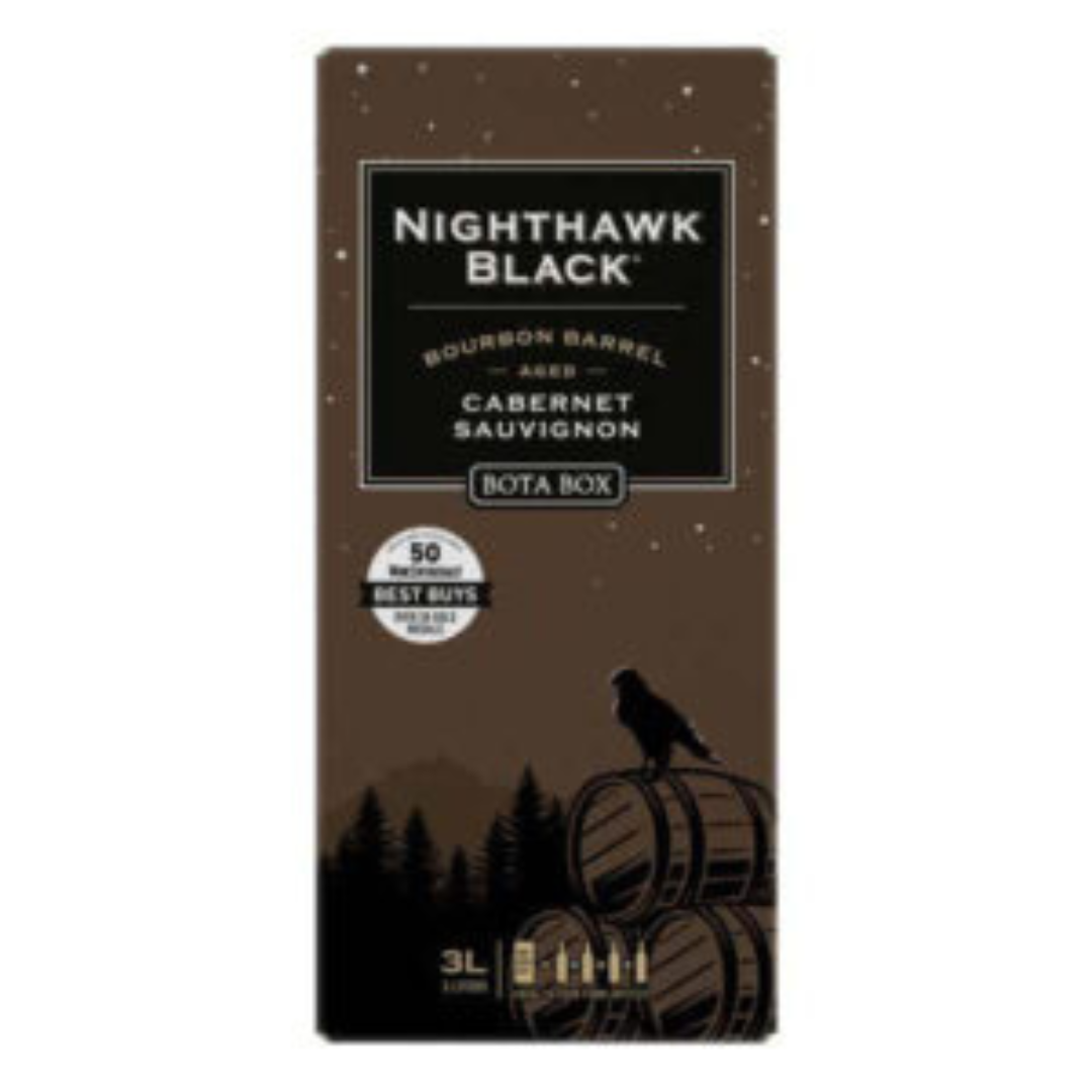 Bota Box Nighthawk Black Bourbon Barrel Aged Cabernet Sauvignon