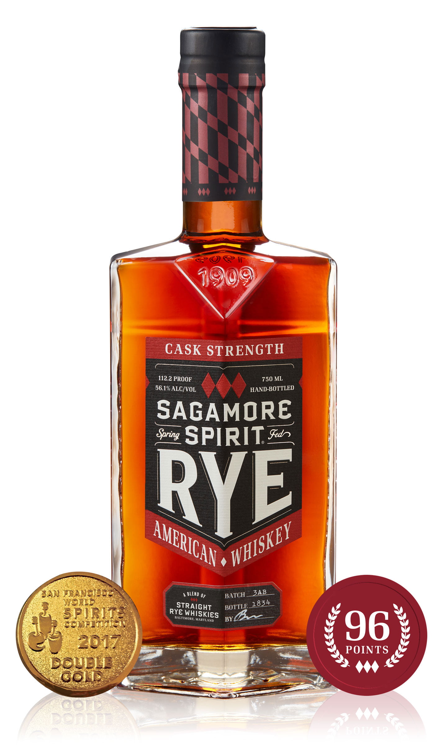 Sagamore Cask Str Rye Wsky 750