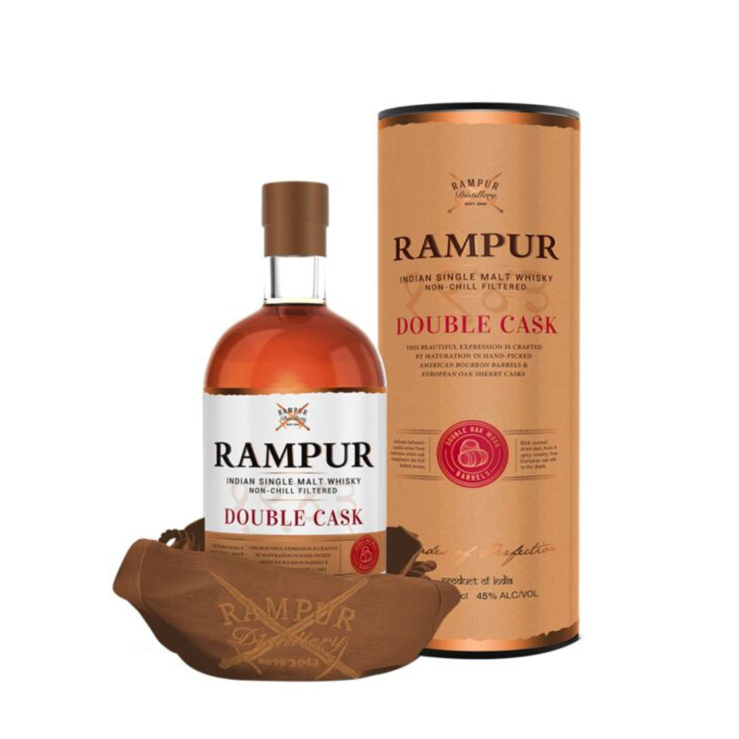 Rampur Double cask Indian Whiskey 750ml